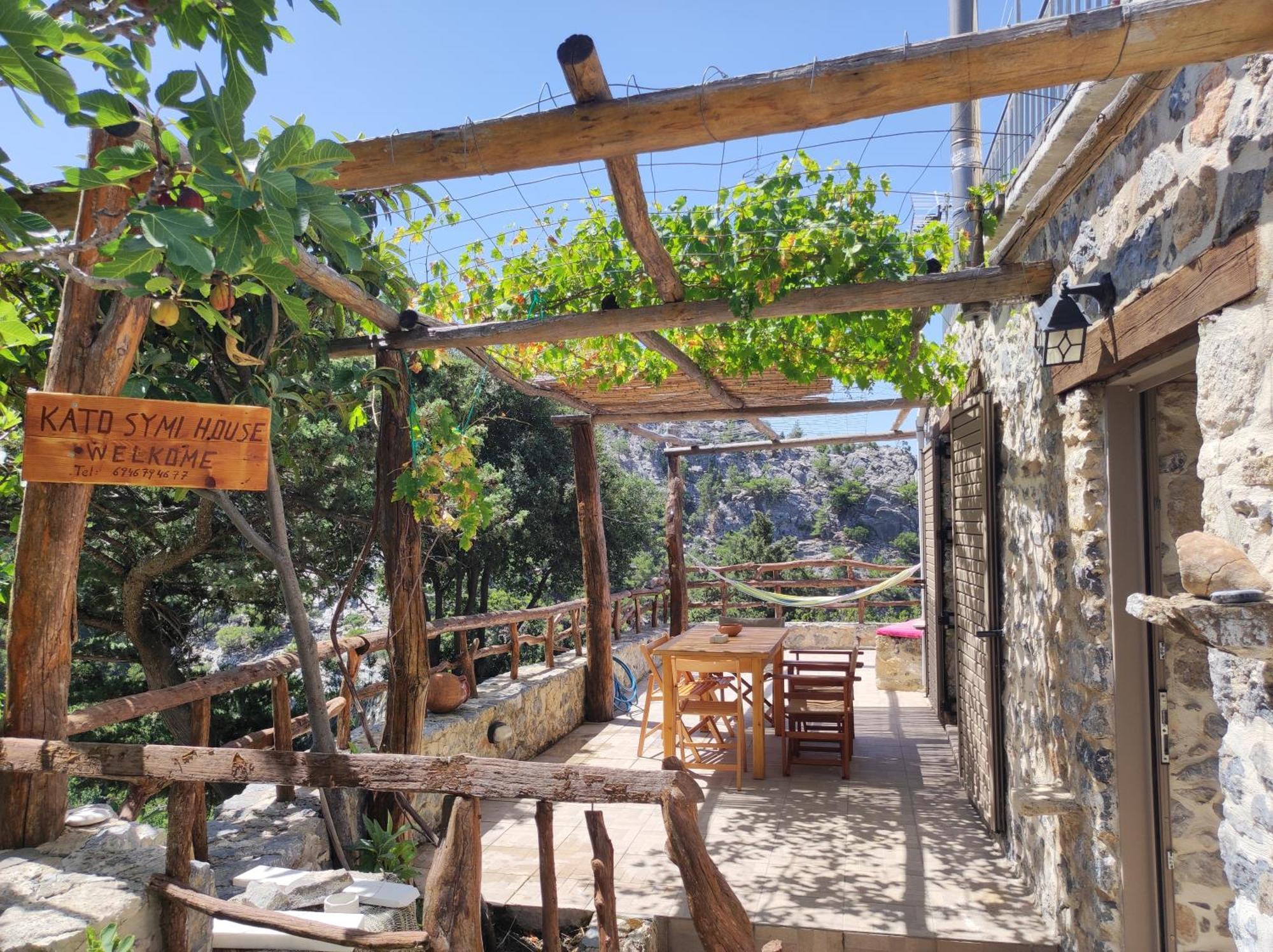 Вілла Kato Symi House Kato Simi Екстер'єр фото